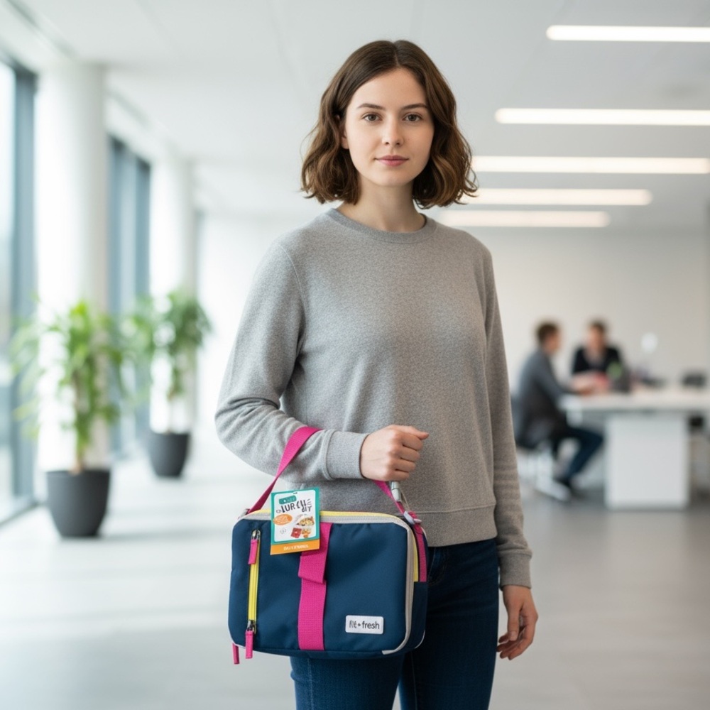 001 LNCHBX: Fit + Fresh lunch bag